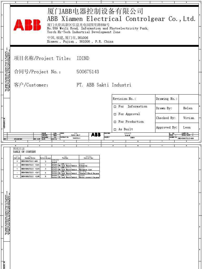 Wiring ABB REC523 3W | PDF | Switch | Rectifier