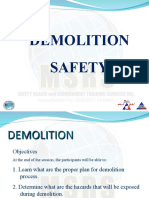 NEW Msrs Demolition Safety