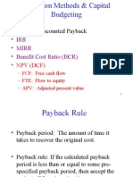 Capital Budgeting