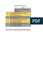 Jadwal Kegiatan SMK Husada