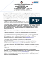Edital Oficial Parapaz 2021 PDF