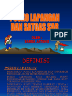 Materi Posko Lap Satgas Sar