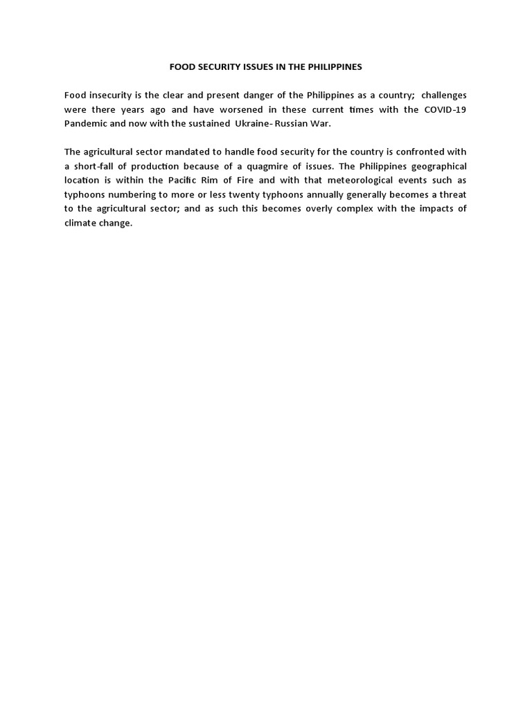food-security-issues-in-the-philippines-pdf
