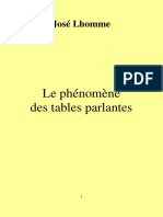 José Lhomme - Le Phénomène des Tables Parlantes (Fr)