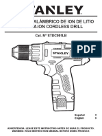 Manual de Usuario Stanley STDC001LB B3 29505090