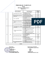 Program Tahunan Kelas 4 Pai 19 20