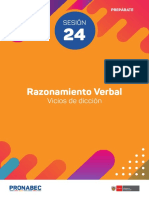 Razonamiento Verbal - Sesión 24