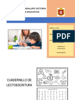 Cuadernillo de Lectoescritura de Psicopedagogia