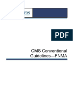 CMS Conventional FNMA Guidelines