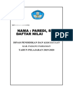 COVER - Docx DAFTAR NILAI 2019