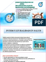 Enfoque intercultural salud