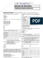 Exercicios Substâncias Biológicas