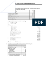 Chapter 11 - Cost-Volume-Profit Analysis: A Managerial Planning Tool