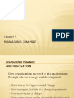 Managing Change and Innovation in Organizations