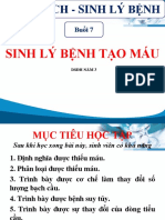Buoi7 Sinh Ly Benh Tao Mau
