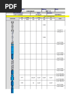 API Casing Table Specifications | PDF
