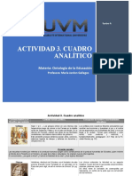 A3 - Cuadro Analitico - Ontologia de La Educacion