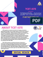 TCET-ISTE Presents Zephyr-2021 Partnership Kit