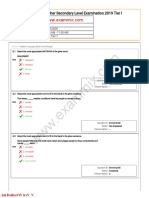 SSC CHSL Question Paper PDF in Hindi 13.10.2020 All Shift