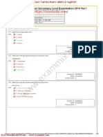 SSC CHSL Question Paper PDF in Hindi 12.10.2020 All Shift