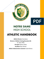 NotreDameAthleticHandbook 2022 2023