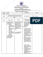 Philippine high school weekly learning plan