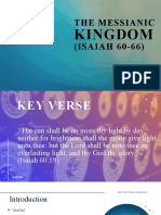 The Messianic Kingdom