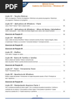 Caderno de Exercicios WindowsXP Demo