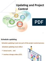 Schedule Updating and Project Control