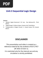 Unit 3 Sequential Logic Design