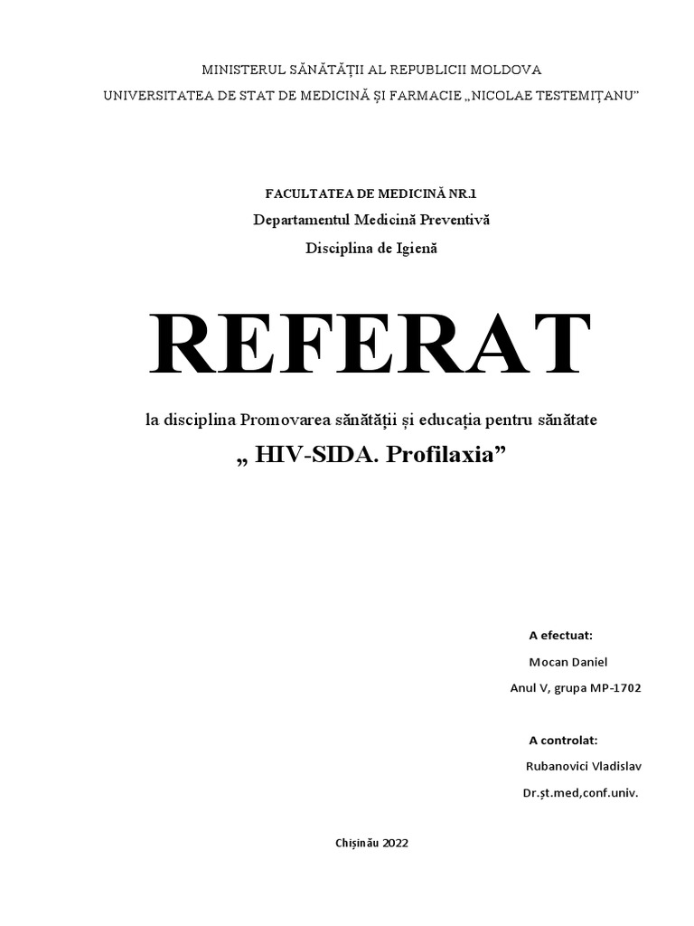 Coperta Referat | PDF