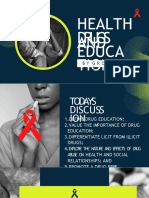 Health and Drugs Education