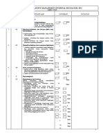 Ceklist Audit ISO 14001-2015 Internal