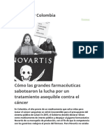 Caso Novartis - Colombia