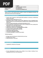 SAP SECURITY GRC PROFILE 6YEARS Rajesh