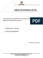 Aviso Entrega de EPI (1)