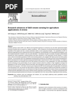 Research Advances of SAR Remote Sensing For Agriculture Applications - A Review