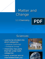 Ch.1: Matter and Change