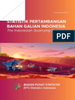 Statistik Pertambangan Bahan Galian Indonesia 2020