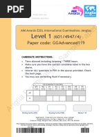 Advanced GG 119