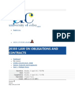 SEO-Optimized Title for Law Obligations and Contracts Quiz