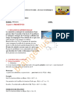Leçon 4: Primitives: Niveau: TD Mathematiques Côte D'Ivoire - École Numérique