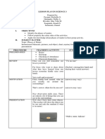 Lesson Plan in Science 3 Pacapat Quinquino Ravidas Saagundo Sarmiento 1