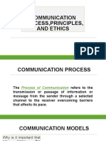 Process, Principles&ethics Communication