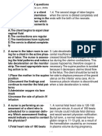 Nclex MCN Intrapartum