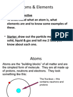 L1 Atoms & Elements