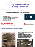 2008 by EMRE - Adapting To Demands For High Quality Lubricants - 3rd Asia Pacific Base Oil Conference - 9 - 24v3