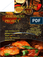 Food Production Major Assignment 