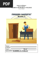 Finish Carpentry Module 2