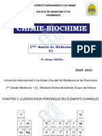 Chimie-Biochimie S1 Ridha Médecine Oct 2020 2